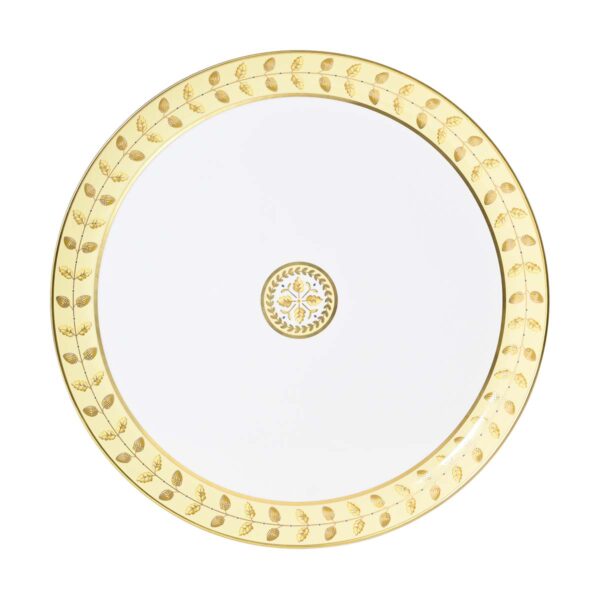 BERNARDAUD-ConstanceJaune-PlatTarte-tart-platter-1200x1200-100KB Bernardaud Constance Jaune Round Tart Platter | Kneen & Co