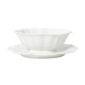Bernardaud Villandry Gravy Boat with Engraved Tray | Kneen & Co