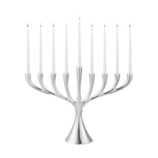 Georg Jensen Cobra Small Stainless Steel Menorah