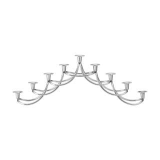 Georg Jensen Harmony Stainless Steel Menorah | Kneen & Co