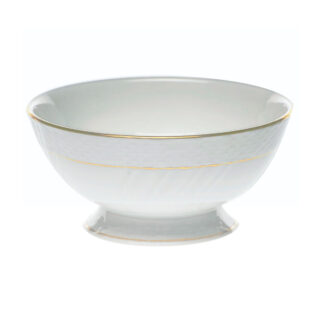 Herend Golden Edge Footed Bowl | Kneen & Co