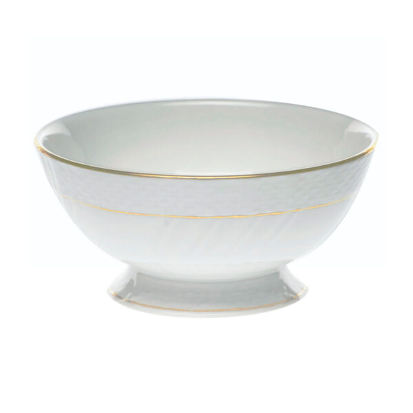 Herend Golden Edge Footed Bowl | Kneen & Co