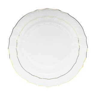 Herend Golden Edge Dinner Plate | Kneen & Co