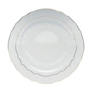 Herend Golden Edge Service Plate | Kneen & Co