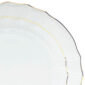 Herend Golden Edge Dinner plate close up | Kneen & Co